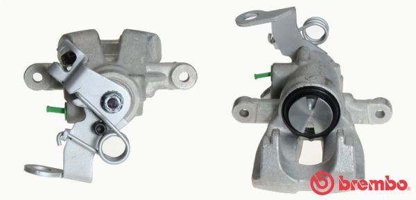 BREMBO F 23 141: Bremžu suports ESSENTIAL LINE aiz tilta, Aizm. tilts labajā pusē