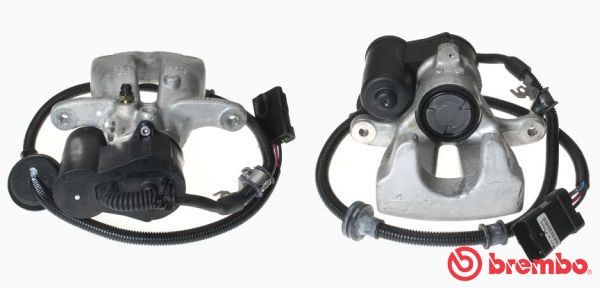 BREMBO F 23 168: Jarrusatula ESSENTIAL LINE - With EPB Akselin edessä, Taka-akseli, vasen