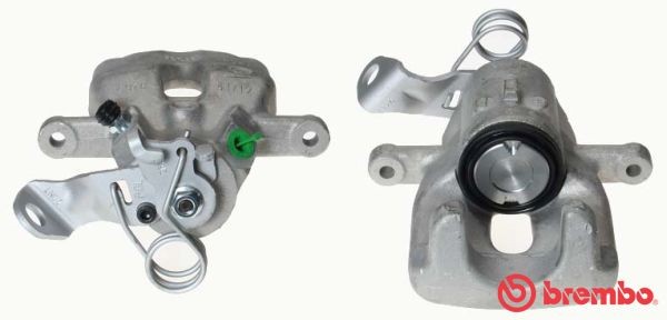 BREMBO F 23 181: Pinza freno ESSENTIAL LINE dietro l'assale, Assale posteriore Dx