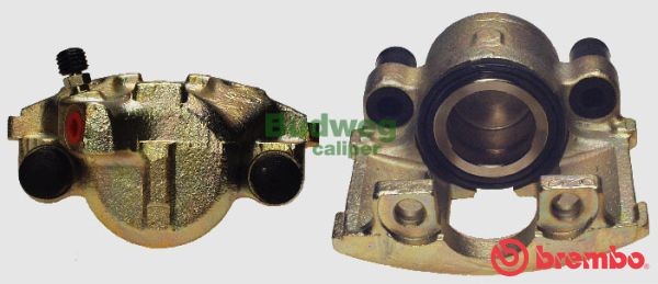 BREMBO F 24 020: Bremžu suports ESSENTIAL LINE pirms tilta, Priekšējais tilts pa kreisi