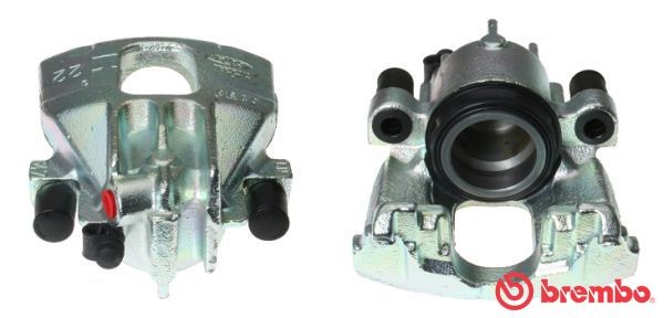 BREMBO F 24 090: Etrier de frână ESSENTIAL LINE in fata osiei, Axa fata stanga