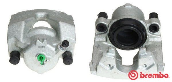 BREMBO F 28 125: Bremžu suports ESSENTIAL LINE pirms tilta, Priekšējais tilts pa labi