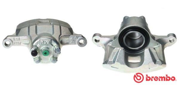 BREMBO F 54 112: Etrier de frână ESSENTIAL LINE in fata osiei, Axa fata stanga