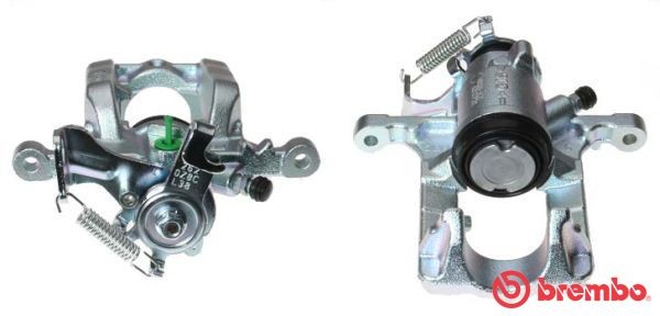 BREMBO F 59 208: Etrier de frână ESSENTIAL LINE in spatele puntii, Axa spate stanga