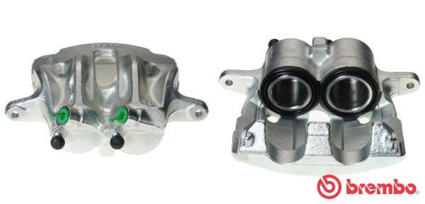 BREMBO F 61 124: Etrier de frână ESSENTIAL LINE in fata osiei, Axa fata stanga