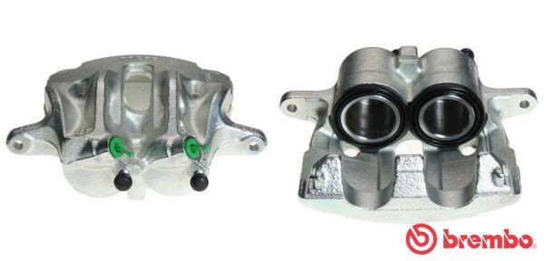 BREMBO F 61 125: Etrier de frână ESSENTIAL LINE in fata osiei, Axa fata dreapta