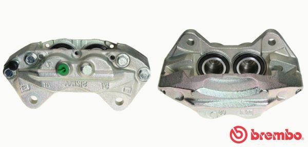 BREMBO F 83 295: Etrier de frână ESSENTIAL LINE in spatele puntii, Axa fata dreapta