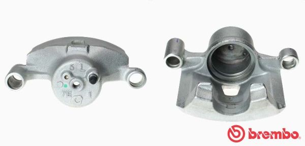 BREMBO F 83 296: Pinza de freno ESSENTIAL LINE detrás del eje, Eje delantero, izquierda
