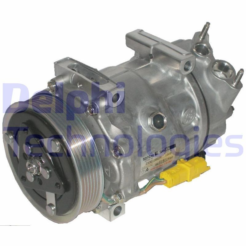 DELPHI TSP0155474: Kliimakompressor PAG-kompressoriõliga