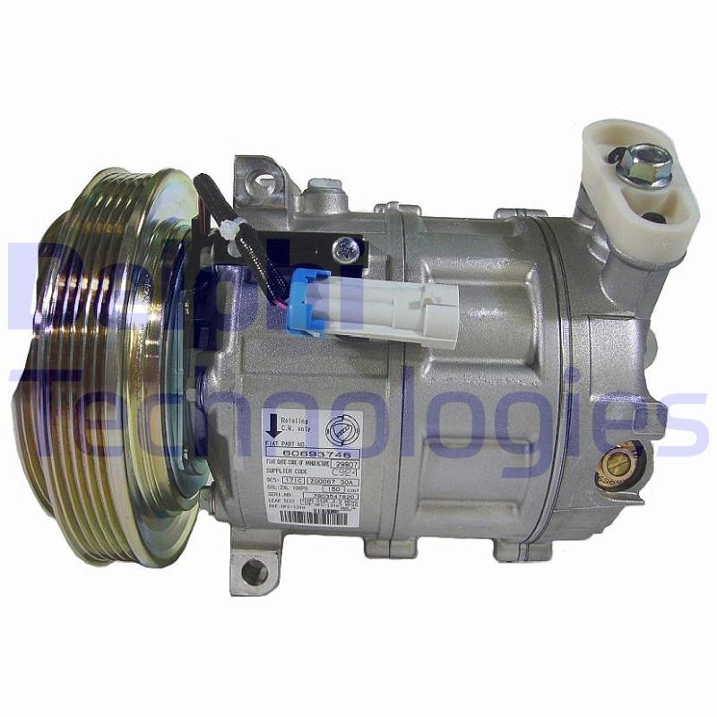 DELPHI TSP0155847: Kliimakompressor PAG-kompressoriõliga
