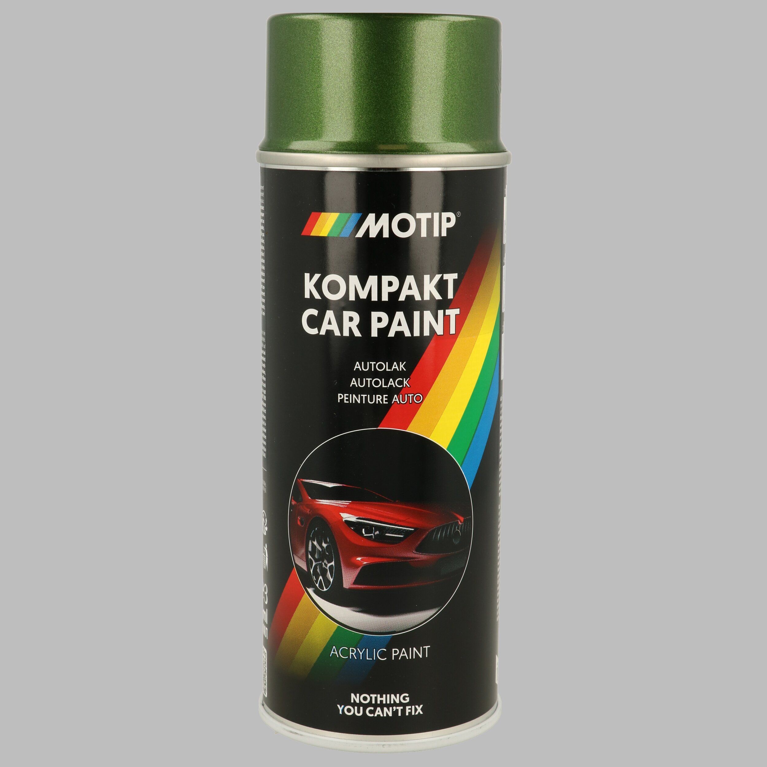 MOTIP 53532: Ajoneuvo-yhdistelmämaali Kompakt grey glossy 12 ml