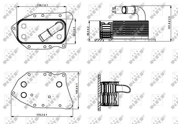 NRF 32114G: Compresor AC cu elei compresor-PAG EASY FIT