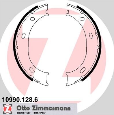 ZIMMERMANN 10990.128.6: Set saboti frana, frana de mana Fotografia corespunde volumului livrării