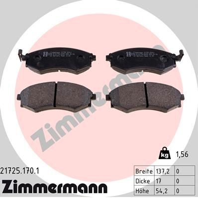 ZIMMERMANN 21725.170.1: Bremžu kluči Foto atbilst piegādes apjomam