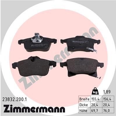 ZIMMERMANN 23832.200.1: Bremžu kluči Foto atbilst piegādes apjomam