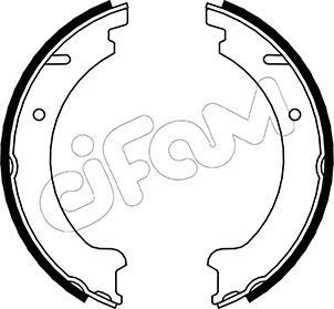 CIFAM 153-478: Set saboti frana, frana de mana