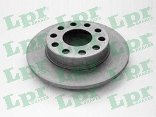 LPR A1007PR: Piduriketas TOTAL COATED Ø: 245mm, täis, Ø: 245mm, kaetud