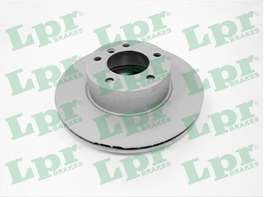 LPR B2441VR: Piduriketas TOTAL COATED Ø: 296mm, sisemine õhutus, Ø: 296mm, kaetud