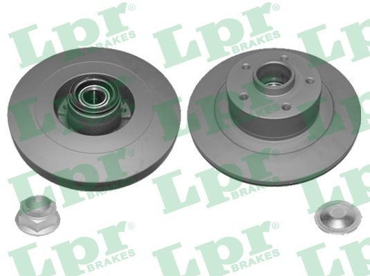 LPR R1045PRCA: Piduriketas LPR HUB BRAKE DISC LINE - FULL COATED Ø: 300mm, täis, Ø: 300mm, koos lisadega, kaetud, koos ABS-andurirõngaga
