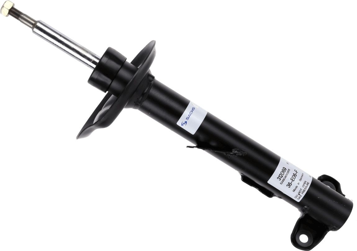 SACHS 312 069: Amort esisild vasakul, Gaasirõhk, Vedruamort