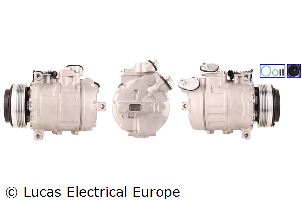 LUCAS ELECTRICAL ACP109: Kliimakompressor koos tihenditega
