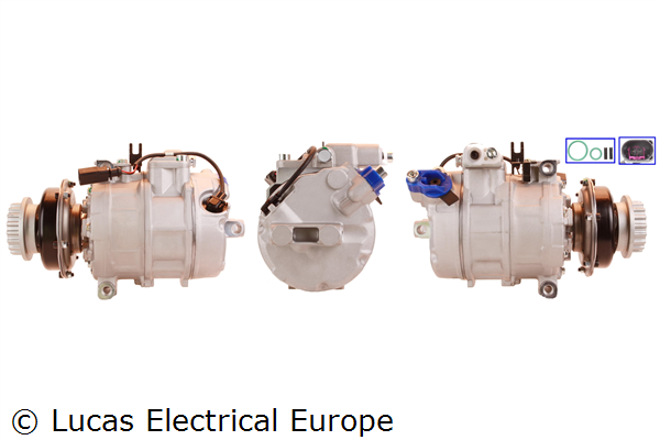 LUCAS ELECTRICAL ACP233: Kliimakompressor koos tihenditega