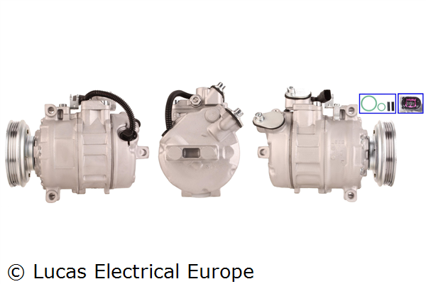 LUCAS ELECTRICAL ACP239: Kliimakompressor koos tihenditega