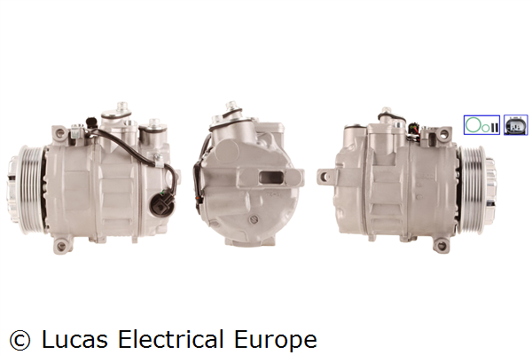 LUCAS ELECTRICAL ACP241: Compressore aria condizionata con guarnizioni