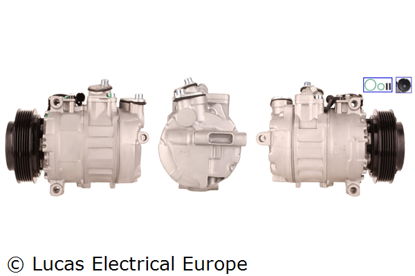 LUCAS ELECTRICAL ACP298: Kliimakompressor koos tihenditega