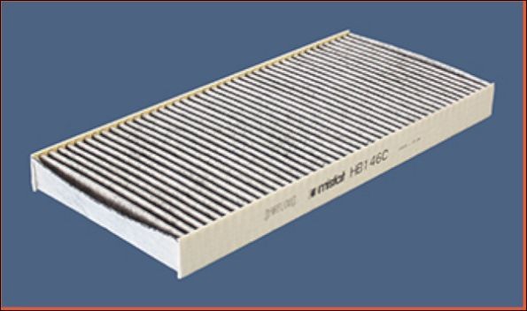 MISFAT HB146C: Filtre d'habitacle Filtre à charbon actif
