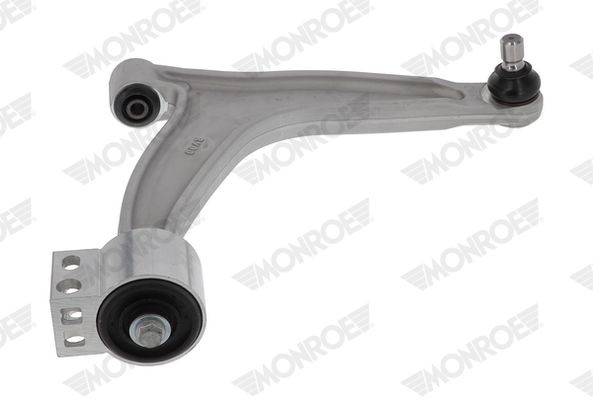 MONROE L24537: Brat, suspensie roata cu articulatie de sarcina/ghidare, cu bucsa de cauciuc
