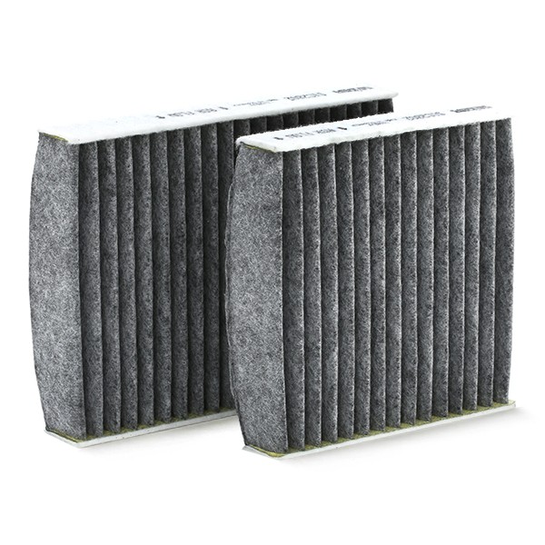PURFLUX AHC245-2: Filtro, ar do habitáculo Filtro de carvão ativado