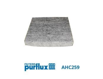 PURFLUX AHC259: Filter, salongiõhk Aktiivsöefilter