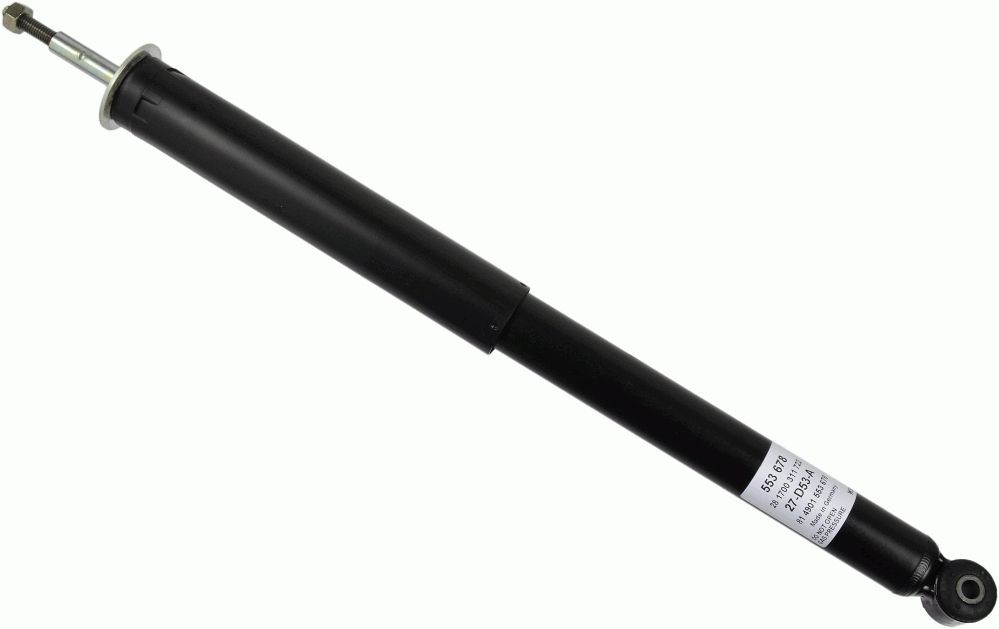 SACHS 553 678: Amortizatorius dujų slėgis, teleskopinis amortizatorius