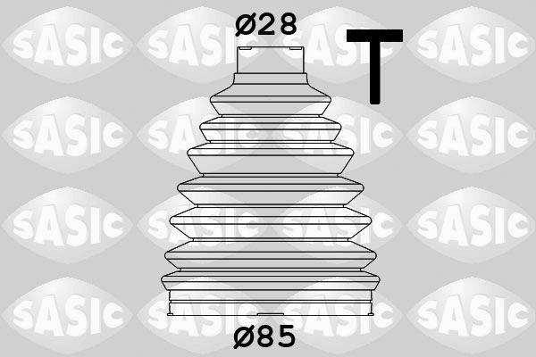 SASIC 1904040: Ansamblu burduf, articulatie planetara spre roata, Thermoplast