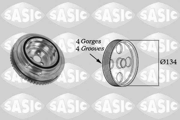 SASIC 2156044: Puleggia cinghia albero a gomiti