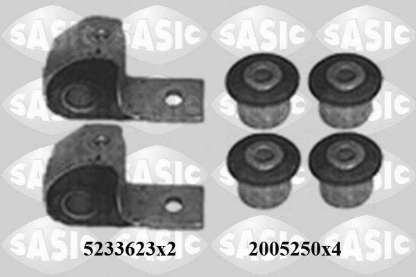 SASIC 7960001: Reparasjonssett, stabilisatorlager framaksel, uten boltsett