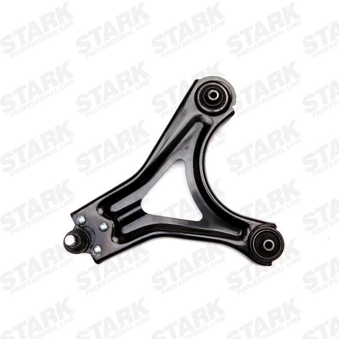 STARK SKCA-0050178: Brat, suspensie roata dreapta, punte fata, tabla de otel, cu bucsa de cauciuc