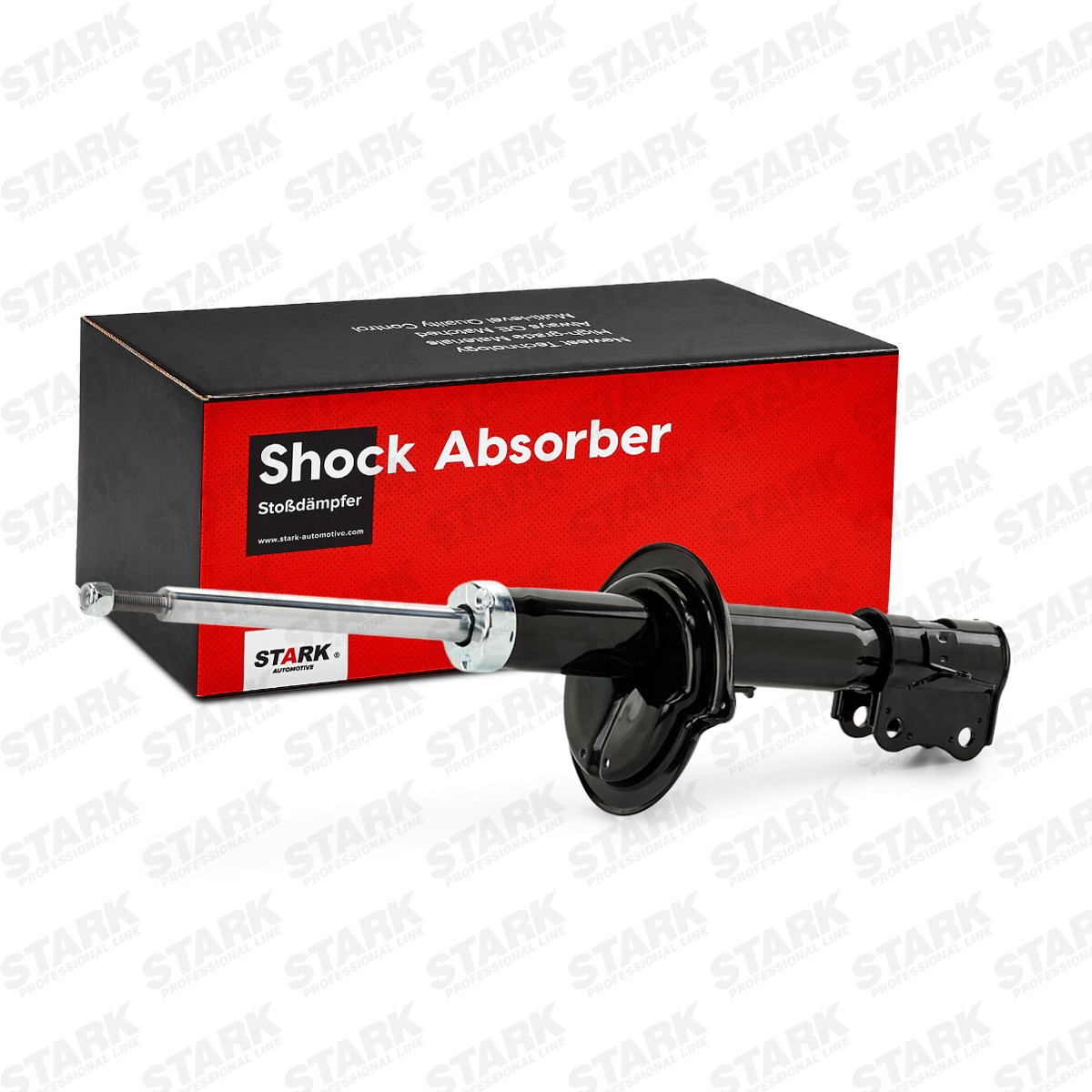 STARK SKSA-0131357: Amortizor Axa fata stanga, presiune gas, Ansamblu amortizor-arc
