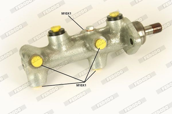FERODO DDF1802-1: Piduriketas Ø: 302mm, õhutusega