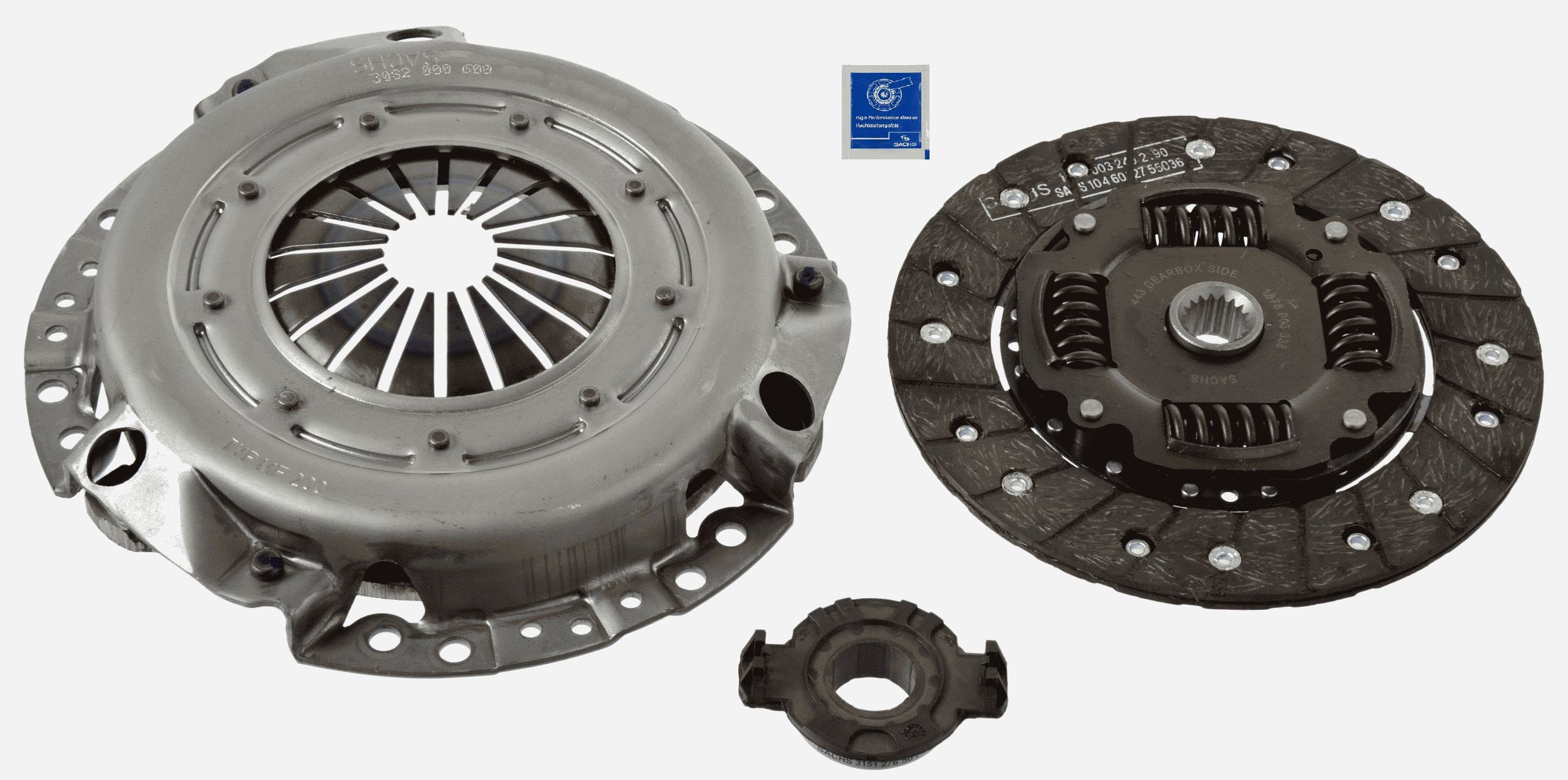 SACHS 3000 951 057: Sidurikomplekt