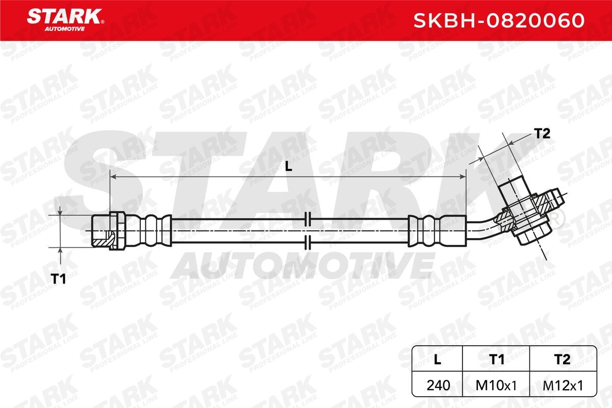 STARK SKBH-0820060: Pidurivoolik Tagasild, 240mm