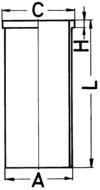 KOLBENSCHMIDT 88640110: Silindrihülss