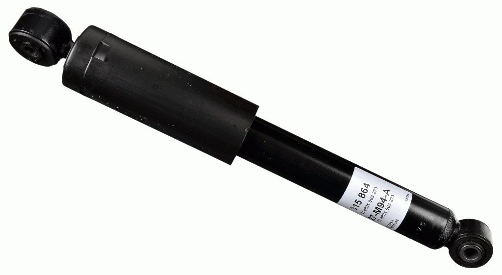 SACHS 315 864: Amortizatorius dujų slėgis, teleskopinis amortizatorius