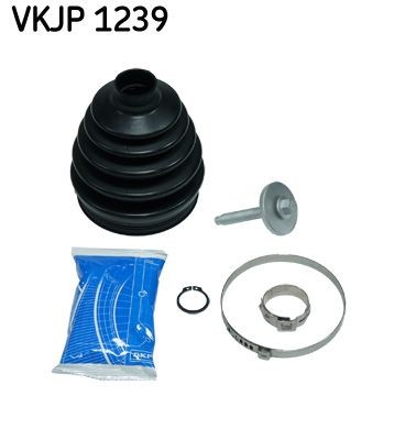 SKF VKJP 1239: Gofruotoji membrana, kardaninis velenas termoplastas