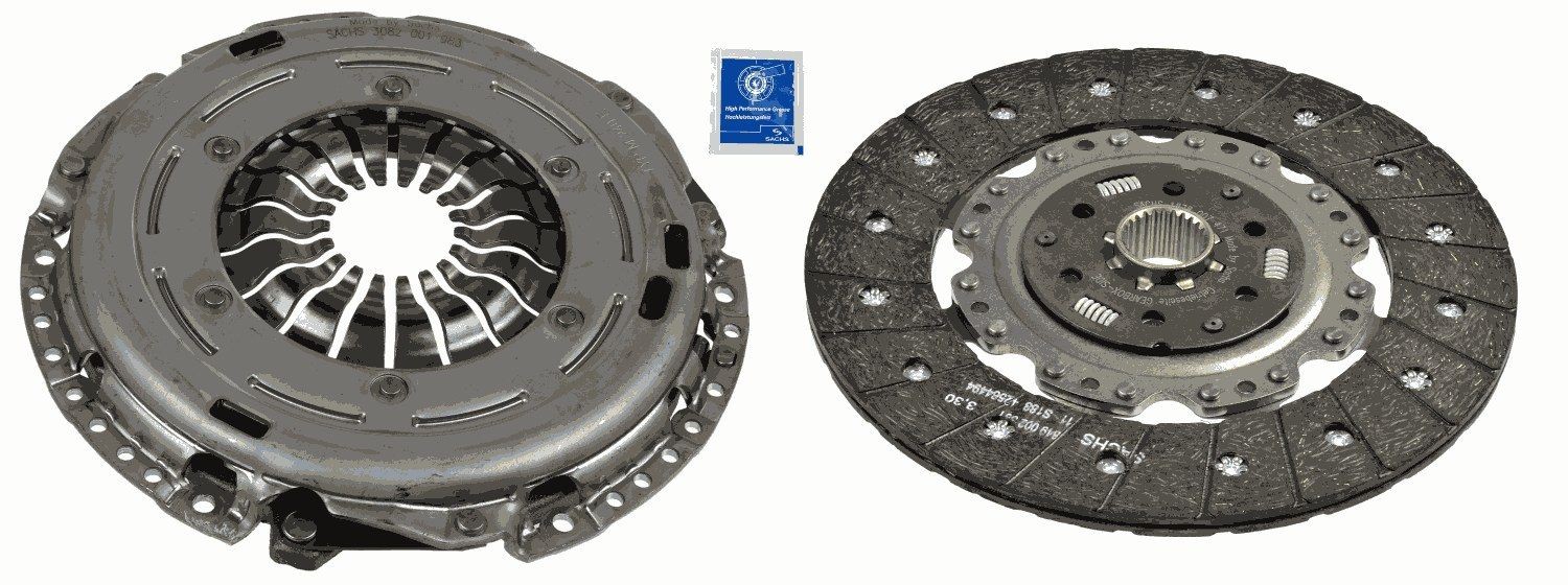 SACHS 3000 970 065: Sidurikomplekt ilma survelaagrita XTend