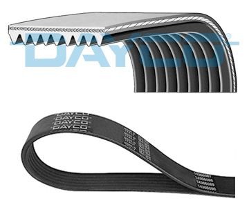 DAYCO 9PK1725HD: Soonrihm 1725,0mm, Ribide arv: 9