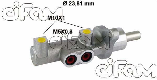 CIFAM 202-804: Cilindro maestro del freno