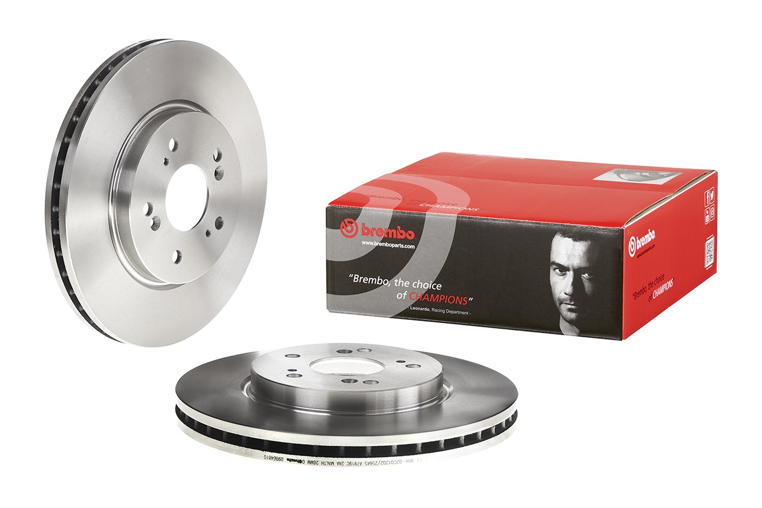 BREMBO 09.B648.10: Disc de frână PRIME LINE Ř: 296mm, ventilat interior, Ř: 296mm, cu suruburi