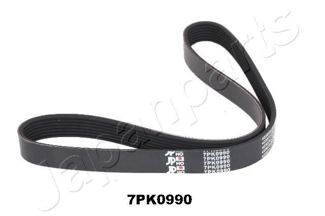 JAPANPARTS DV-7PK0990: Multireim 990mm, Ribbeantall: 7